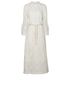 Zimmermann Sea Shell Belted Long Sleeve Maxi Dress, front view