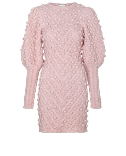 Zimmermann Pom Pom Sweater Dress, front view
