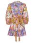 Zimmerman Floral Wrap Dress, back view