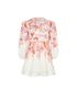 Zimmerman Devi Floral V-Neck Dress, front view