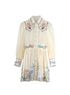 Zimmermann Clover Mini Shirt Dress, front view