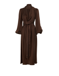 Pre-loved Zimmermann Tie-Neck Belted Dress - 250