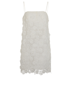 Zimmermann Lace Dress, Poly/Cotton, White, UK12, 1*