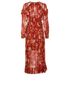 Zimmermann Floral Ruffle Maxi Dress, back view