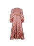 Zimmermann Cassia Floral Midi Dress, front view