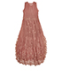 Chloé Lace Cut Out Dress, back view
