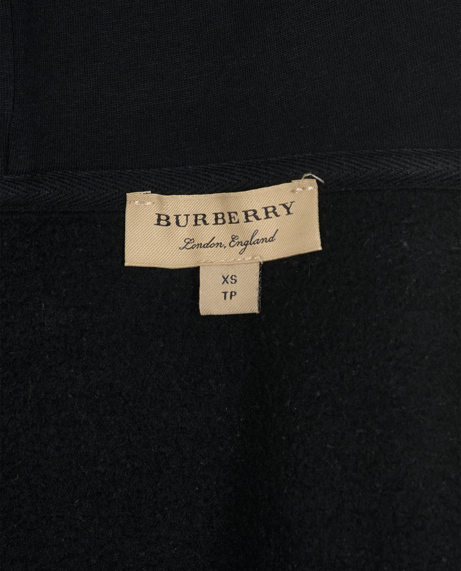 Burberry Logo Embroidered Dress, &pound;150, Clothing, Black, Cotton, Other view