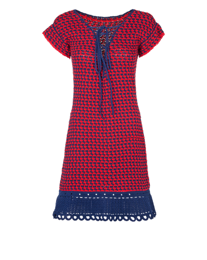 Prada Crochet Dress, front view