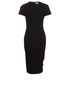 Victoria Beckham Cut Out T-Shirt Fitted Dress, front view