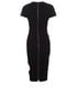 Victoria Beckham Cut Out T-Shirt Fitted Dress, back view