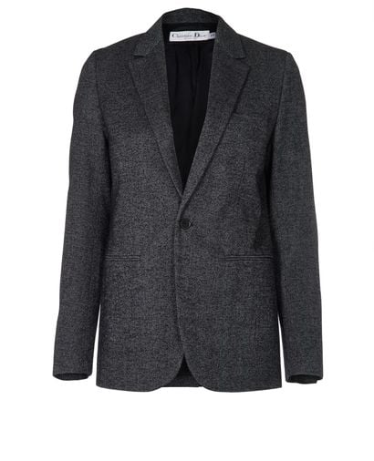 Christian Dior Herringbone Blazer, front view