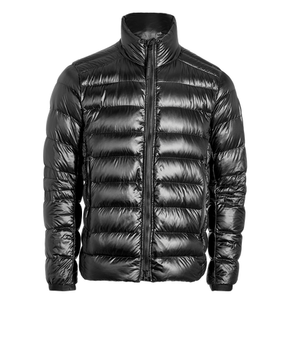 Canada Goose Crofton Jacket, &pound;430, Clothing, Black, Down Feathers, Front view