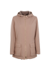 Loro Piana Storm System Hooded Coat, &pound;950, Clothing, Pink, Polyester (Polymer), Front view