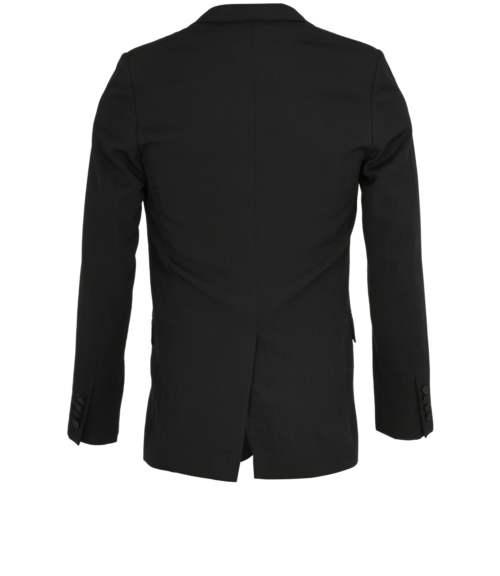 Saint Laurent Tuxedo Blazer, &pound;250, Clothing, Black, Wool, Back view