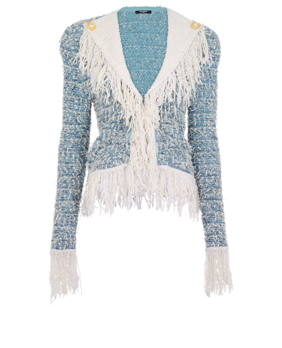 Balmain Fringe Jacket, front view