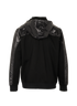 Givenchy Zip Details Hoodie, &pound;280, Clothing, Black, Viscose, Back view