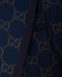 Gucci GG Supreme Single-Vent Blazer, &pound;650, Clothing, Navy, Cotton, Other view