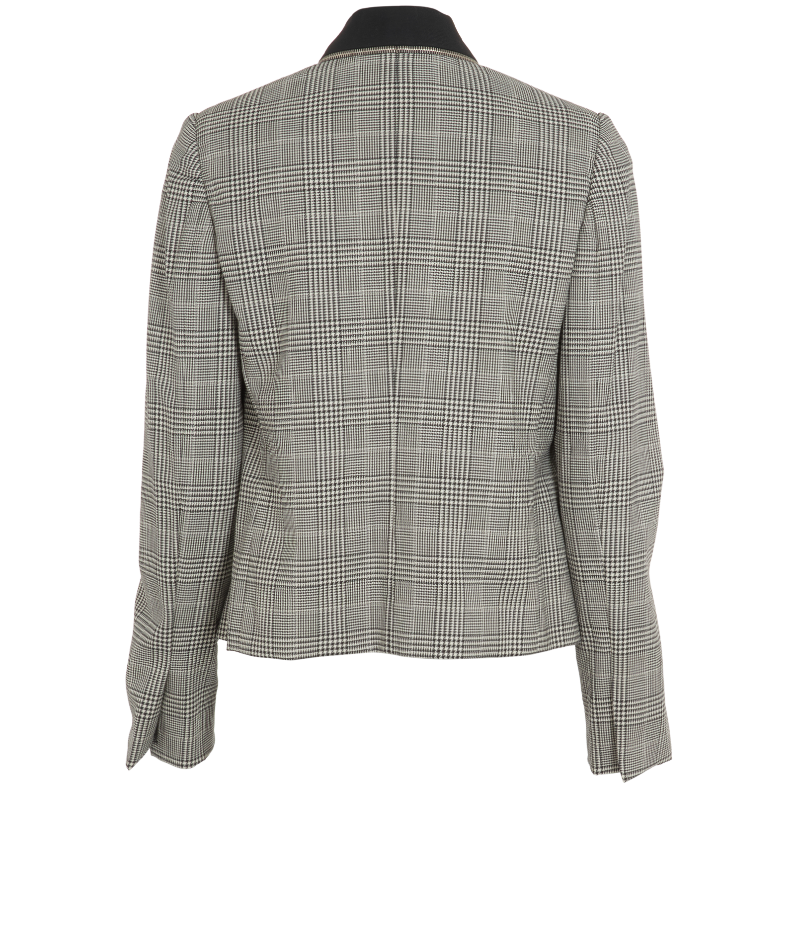 Stella McCartney Checked Blazer, &pound;140, Clothing, Black, Wool, Back view