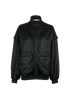 Gucci Removable Sleeves Bomber, &pound;450, Clothing, Black, Polyester (Polymer), Front view