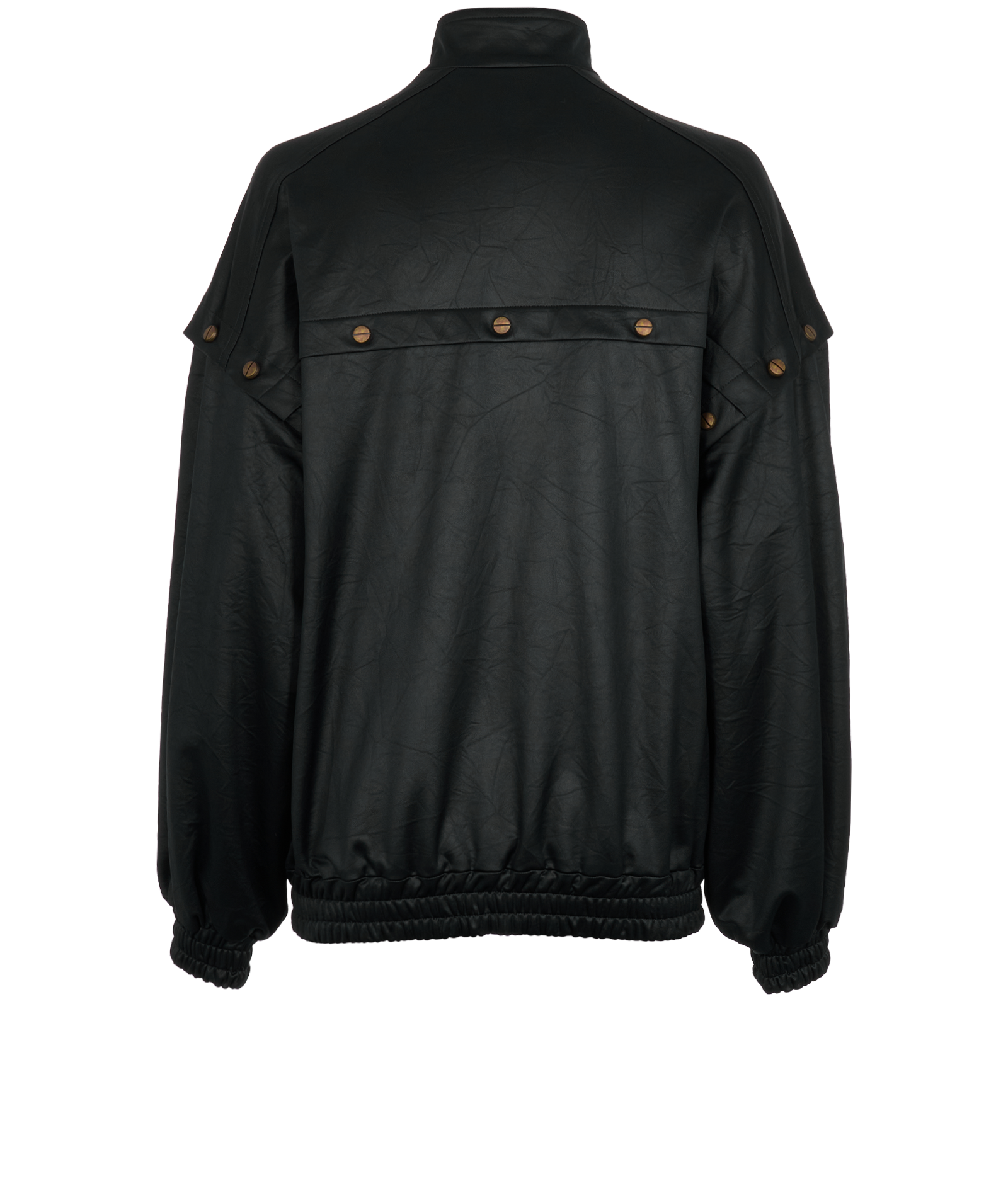 Gucci Removable Sleeves Bomber, &pound;450, Clothing, Black, Polyester (Polymer), Back view