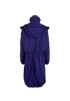 Bottega Veneta Parka Jacket, &pound;650, Clothing, Purple, Polyester (Polymer), Back view