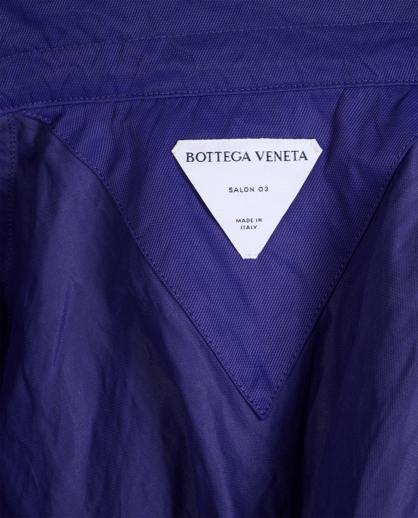 Bottega Veneta Parka Jacket, &pound;650, Clothing, Purple, Polyester (Polymer), Other view