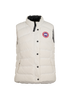 Canada Goose Freestyle Gilet, &pound;250, Clothing, White, Down Feathers, Front view