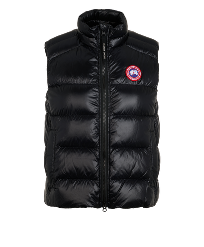 Canada Goose Cypress Gilet, &pound;330, Clothing, Black, Down Feathers, Front view