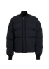 Off-White Matt Arrow Puffer, &pound;450, Clothing, Black, Polyester (Polymer), Front view
