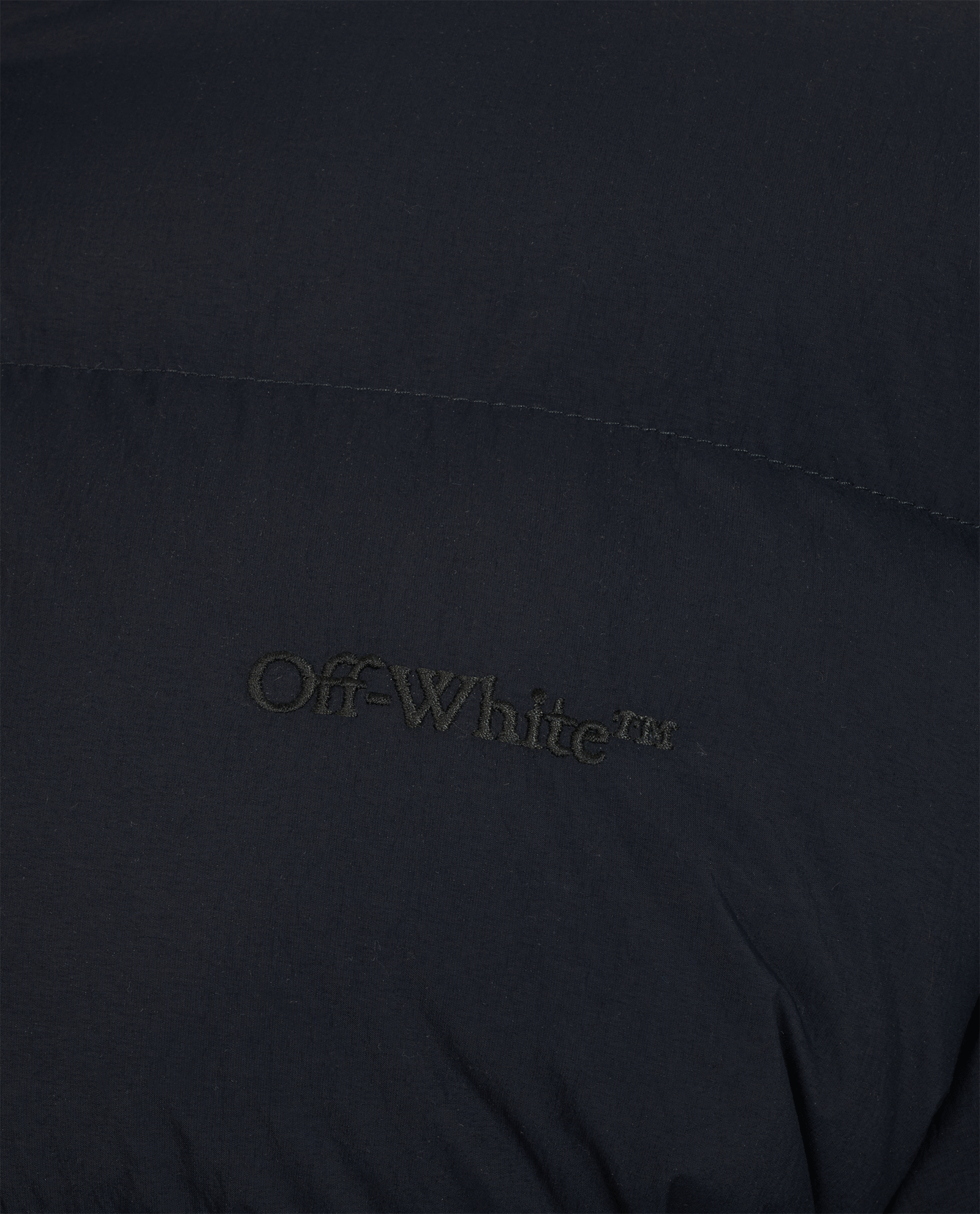 Off-White Matt Arrow Puffer, &pound;450, Clothing, Black, Polyester (Polymer), Other view