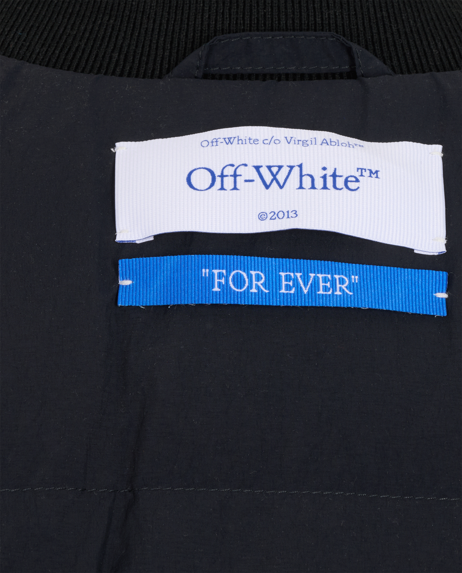 Off-White Matt Arrow Puffer, &pound;450, Clothing, Black, Polyester (Polymer), Other view