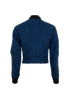 Louis Vuitton 2016 Boucle Bomber Jacket, &pound;550, Clothing, Blue, Wool, Back view