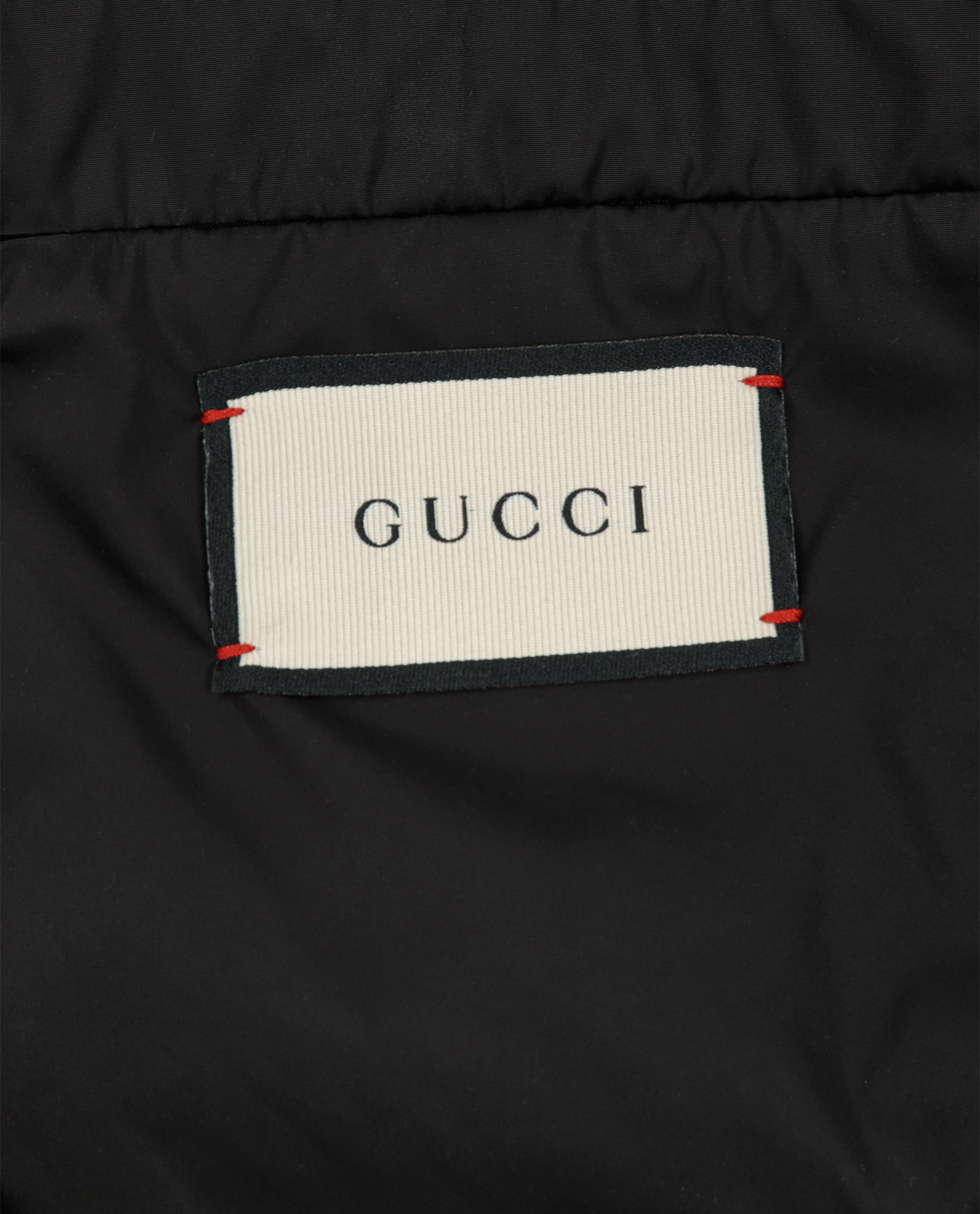 Gucci Logo Windbreaker, &pound;350, Clothing, Black, Nylon, Other view