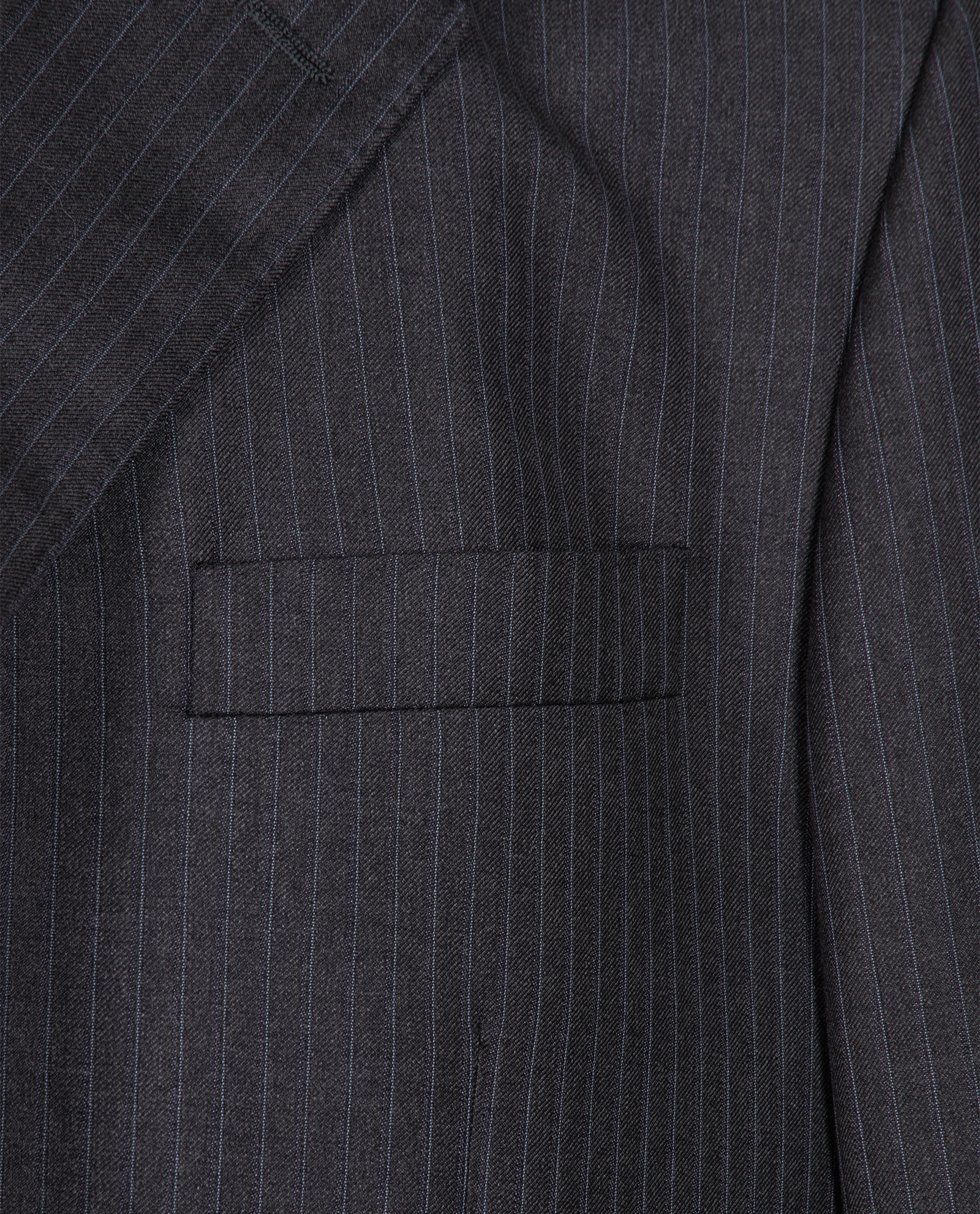 Loro Piana Pinstripe Blazer, &pound;395, Clothing, Grey, Wool, Other view