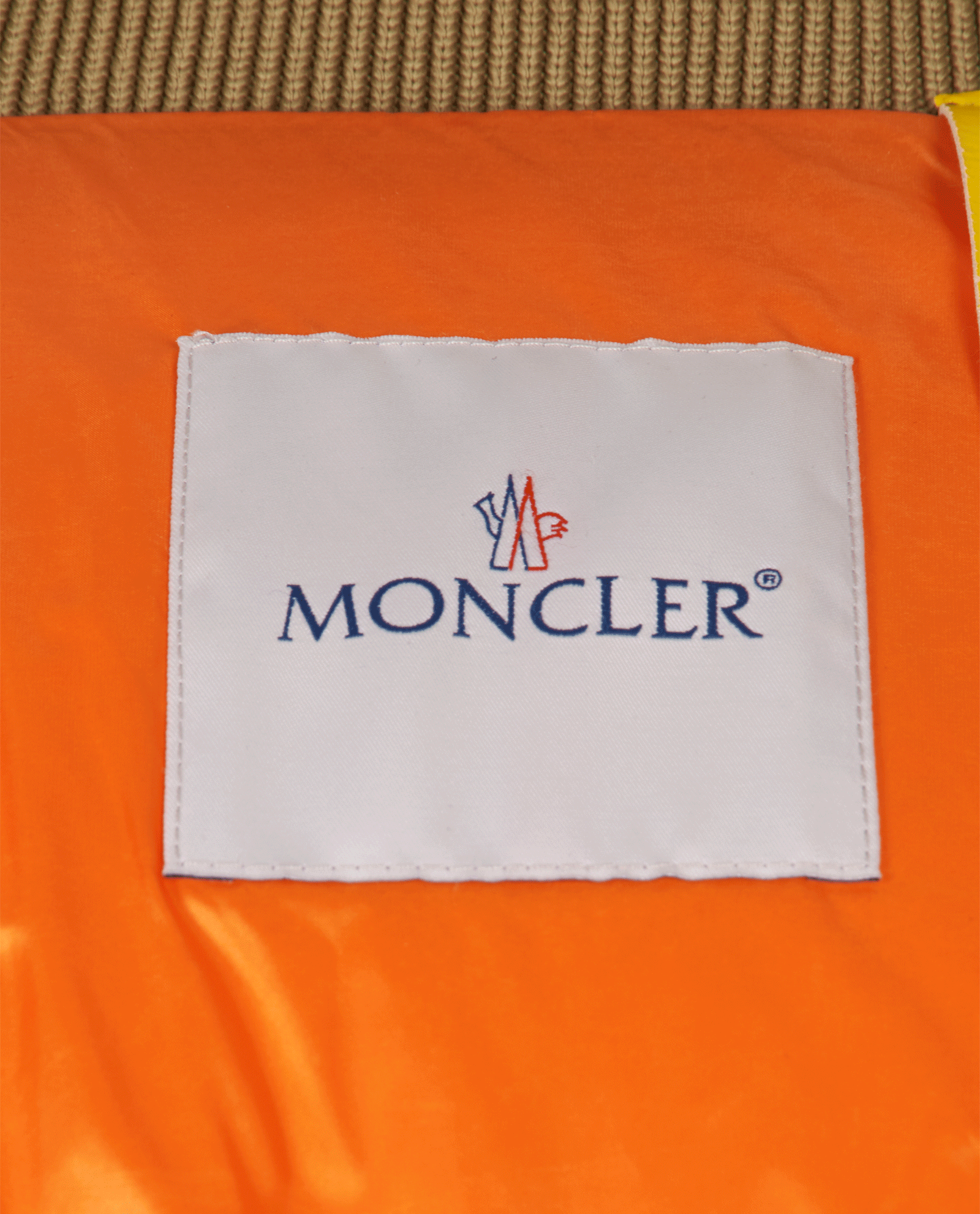 Moncler Centaurus Bomber, &pound;750, Clothing, Khaki, Down Feathers, Other view