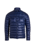 Moncler Gregoire Foldable Puffer, &pound;320, Clothing, Blue, Down Feathers, Front view
