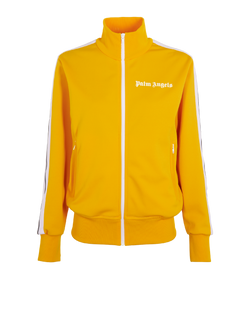 Palm Angels Classic Track Jacket, Poly, Yellow, Sz S, 3*