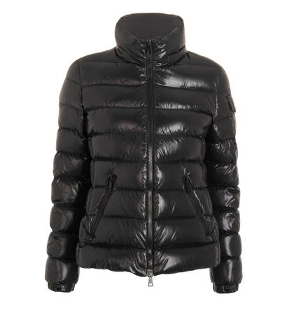 Moncler Bady Puffer Jacket, &pound;360, Clothing, Black, Down Feathers, Front view