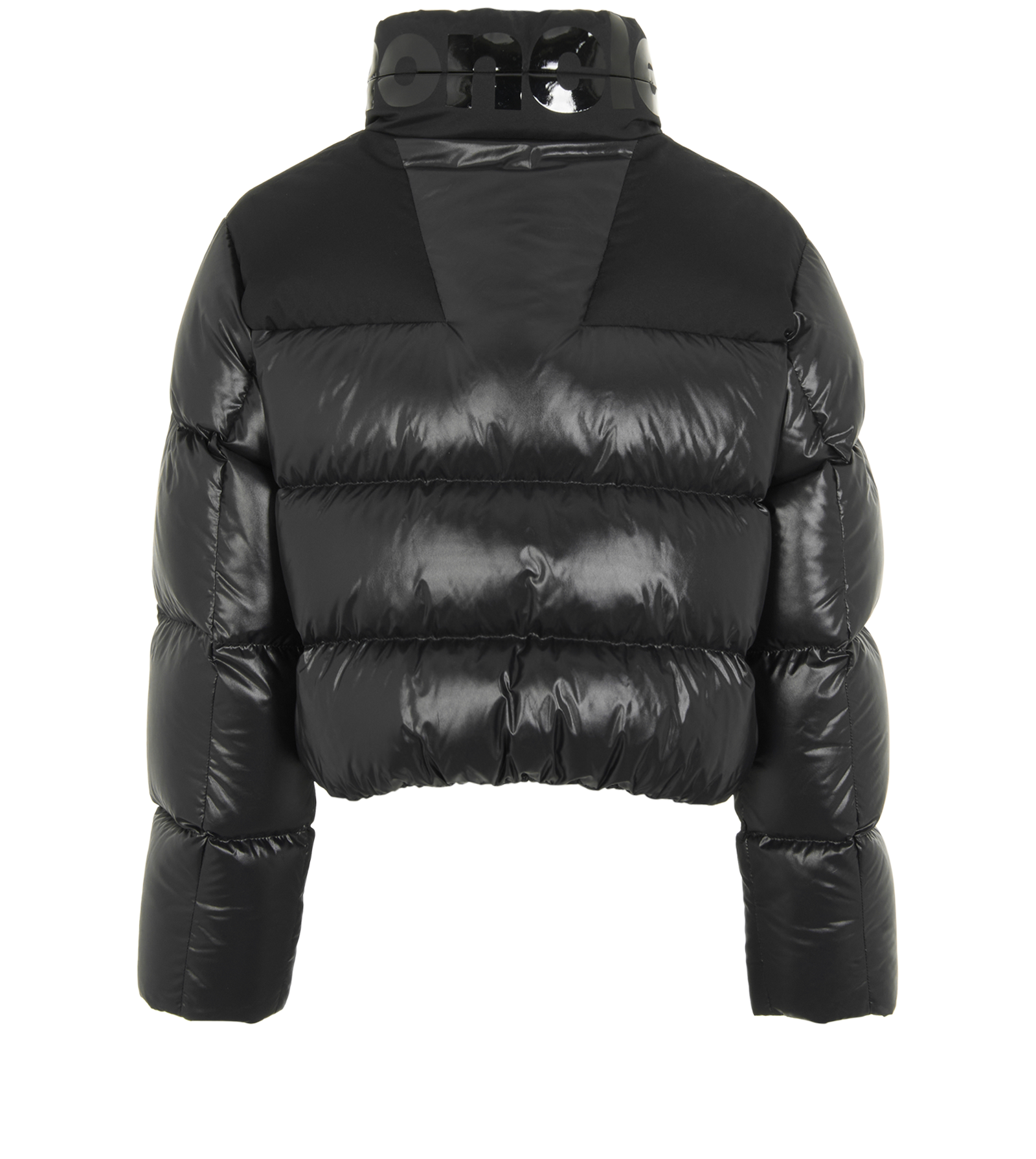 Moncler Jasione Puffer Jacket, &pound;320, Clothing, Black, Down Feathers, Back view