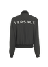 Versace Logo Bomber Jacket, £250, Clothing, Black, Polyester Mix, Back view