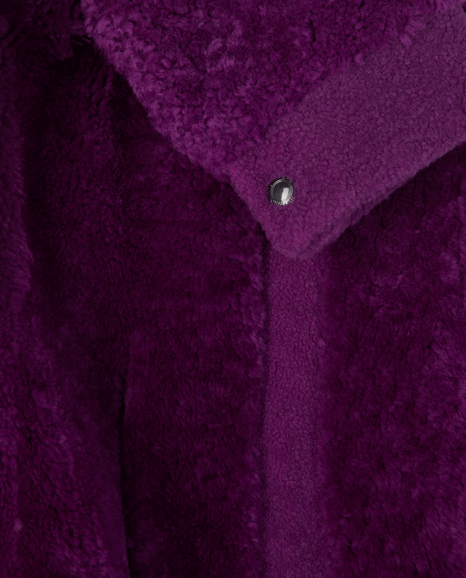Tom Ford Buttoned Jacket, &pound;595, Clothing, Purple, Shearling, Other view