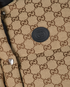 Gucci GG Supreme Puffer Gilet, &pound;950, Clothing, Beige/Black, Down Feathers, Other view