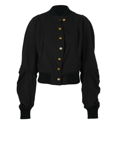 Vivienne Westwood Bomber Jacket, &pound;320, Clothing, Black, Polyester, Front view