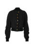 Vivienne Westwood Bomber Jacket, &pound;320, Clothing, Black, Polyester, Front view