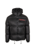 Prada Medium-Weight Technical Puffer Jacket, &pound;550, Clothing, Black, Down Feathers, Front view