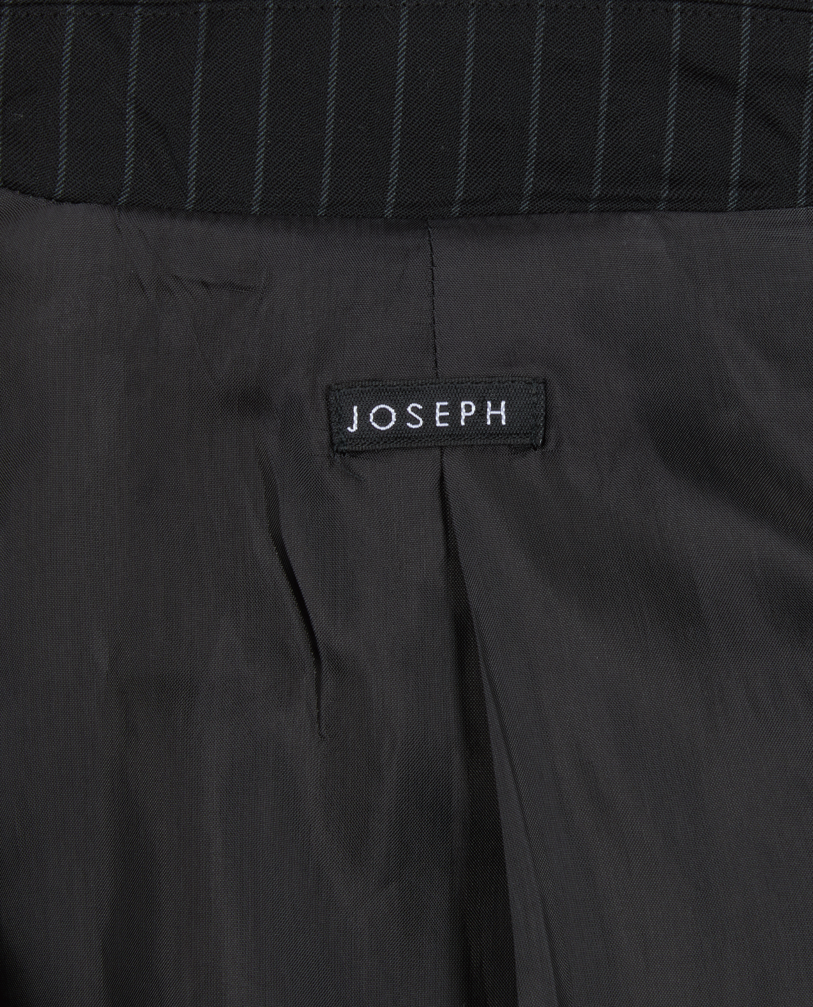 Joseph Stripe Blazer, &pound;120, Clothing, Black, Wool, Other view
