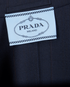 Prada Stripe Belted Vest, &pound;950, Clothing, Navy, Wool, Other view
