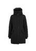 Canada Goose Rossclair Parka, &pound;495, Clothing, Black, Down Feathers, Front view