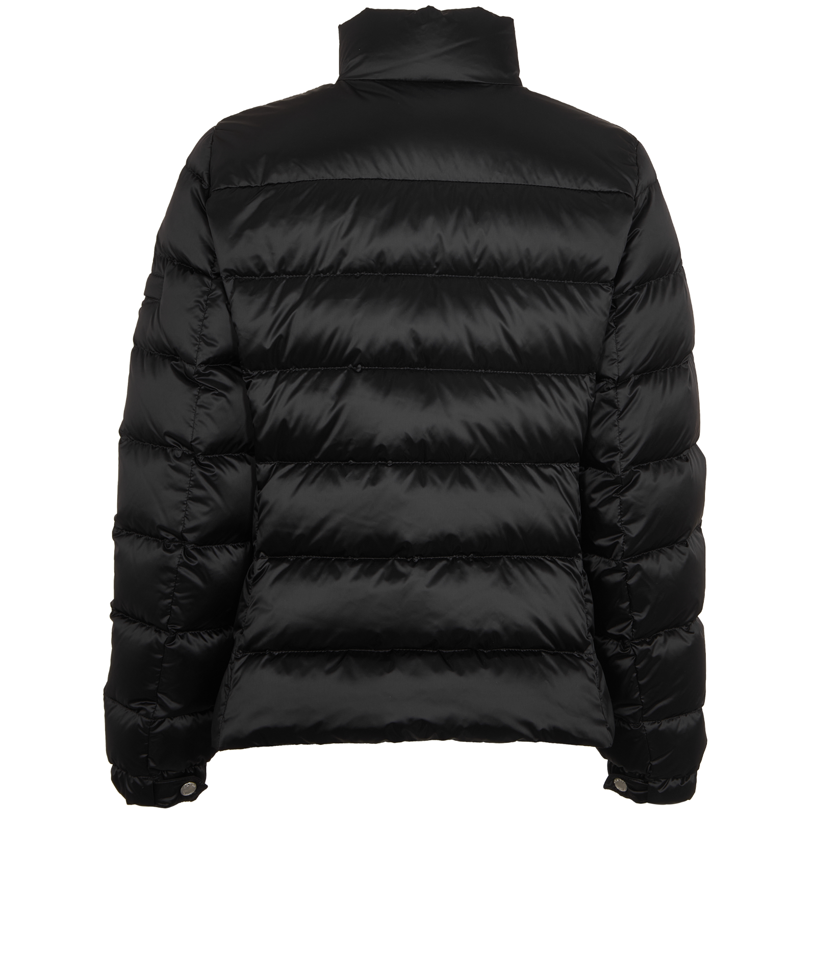 Prada Down Puffer Jacket, &pound;420, Clothing, Black, Polyester, Back view