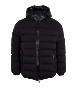 Moncler Goeland Puffer Jacket, Down/Poly, Black, UK14, 2*
